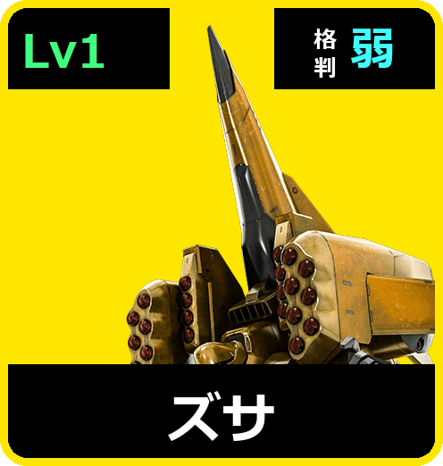 ズサ Lv1 (C500/Ground)