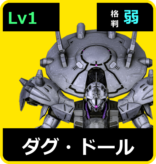 ダグ・ドール Lv1 (C700/Ground)
