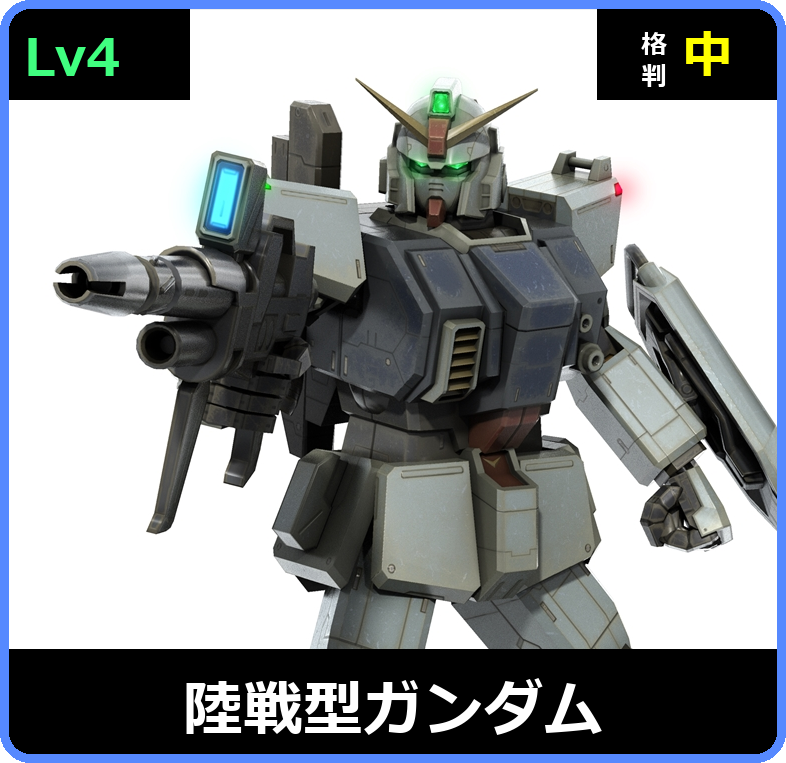 陸戦型ガンダム Lv4 (C450/Ground)