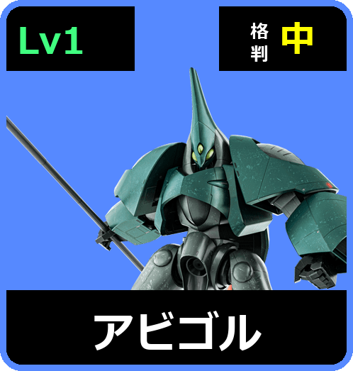 アビゴル Lv1 (C650/Space)